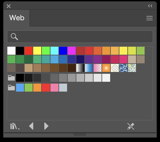 　Adobe IllustratorのスウォッチWebプリセット