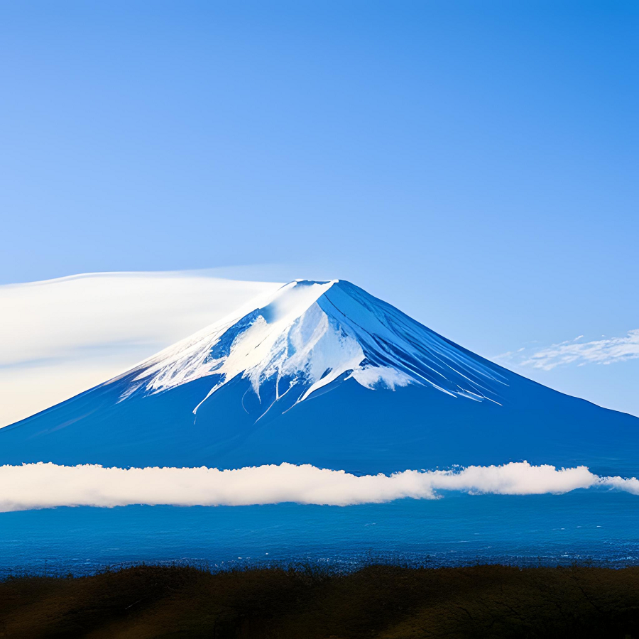 AIで作った富士山です。