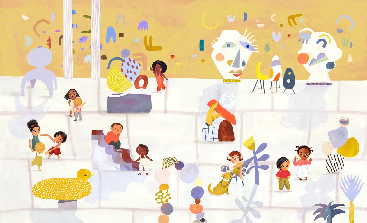 出典：World Illustration Awards 2025／Martina Stuhlberger『9 Little People』