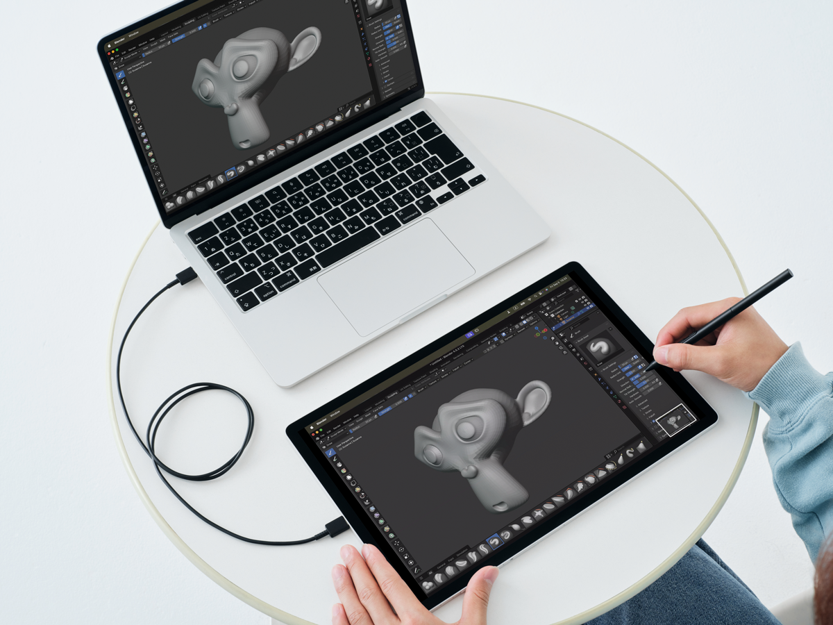 第1弾実験機能「Instant Pen Display Mode」（ベータ版）利用イメージ
